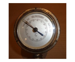 Thermindex barométer, hőmérő