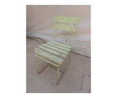 Zöld kerti szék