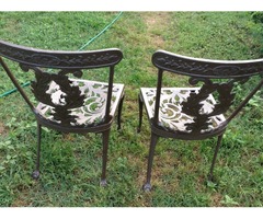 Dekorativ aluöntvény kerti szék