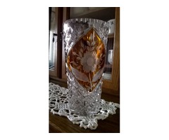 Gyönyörű metszett kristály váza