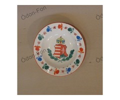 Címeres festett tányér