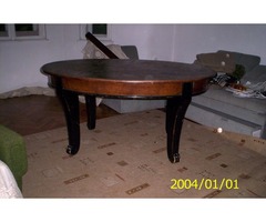 sürgősen eladó kihúzható antik asztal