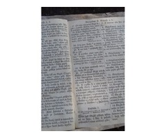 1872 kiadású idegen (szlovák?) nyelvű egyházi könyv, evangélium