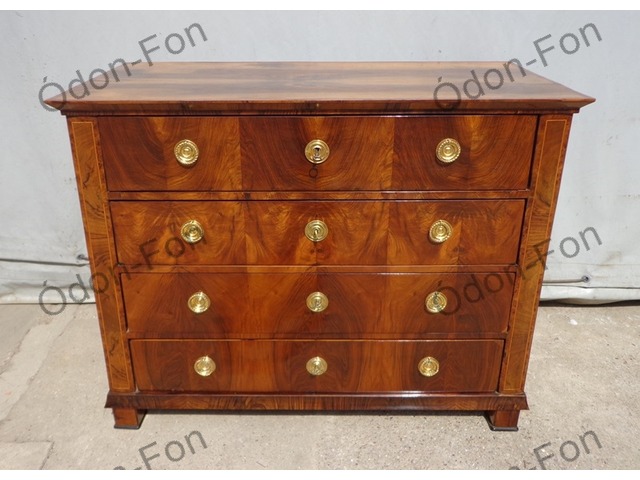 Biedermeier 4 fiókos írókomód