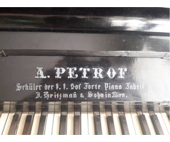 A.Petrof (J. Heitzmann und Sohn aus Wien) régi pianino