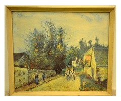 Camille Pissarro Utca nyomat