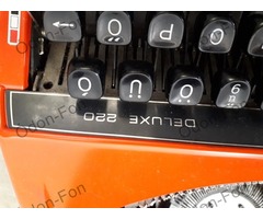 Deluxe 220 táska írógép