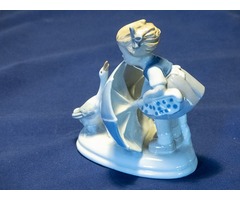 1952-es porcelán figura, Carl Schneiders Germany