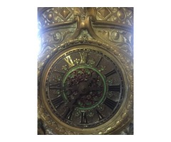 Antik Bronz kandalló óra