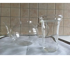 Eredeti jénai üveg teáskészlet 26db-os