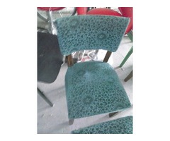 4db kárpitozott szék