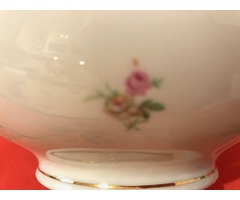 Hollóházi elegáns porcelán teáskanna