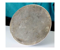 Méretes antik ezüst tintatartó (431 g, 1913)