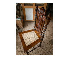 Antik restaurált szék garnitúra 84 db)