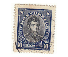 Chile forgalmi bélyeg 1912