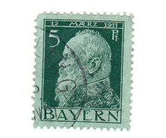 Bajorország emlékbélyeg 1911