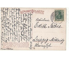 Birodalmi képeslap bélyeggel 1918
