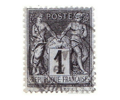 Francia forgalmi bélyeg 1877