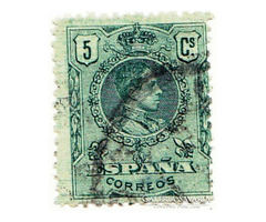 Spanyol forgalmi bélyeg 1909