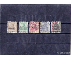 Német birodalom forgalmi bélyegek 1902