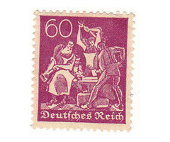 Német birodalom forgalmi bélyeg 1922
