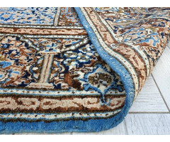 Iráni Kirman mintás 110x360 kézi csomózású, gyapjú perzsa futó szőnyeg