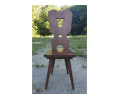 Palóc szívecskés rusztikus szék