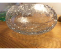 WMF fátyol üveg kristály tálka