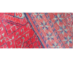 Antik ersari kézi gyapjú perzsa szőnyeg 160x232 ingyen posta MM_126