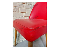 Piros retro szék