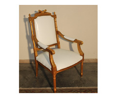 A114 Aranyozott Francia barokk karfás székek