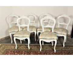 A117 Vintage stílusú barokk székek