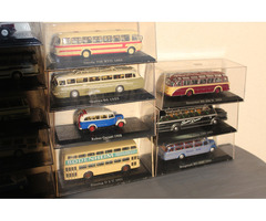 A146 Gyüjteményből régi modell autóbuszok