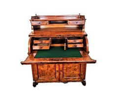 A158 Antik biedermeier íróasztal, írószekreter