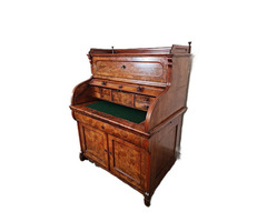 A158 Antik biedermeier íróasztal, írószekreter