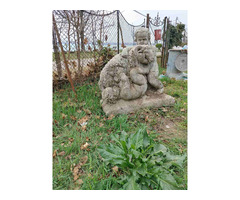 Antik kerti szobor