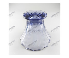 Art-deco üveg váza