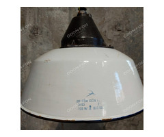 Vas-Fém Szarvasi ipari (fehér) lámpa