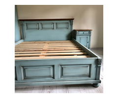 Vintage antikolt Ónémet francia ágy.