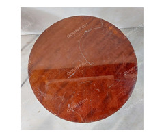 Retro kör alakú szalon asztal