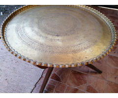 Régi Marokkói Réz Teázó Asztal(70cm) Eladó!
