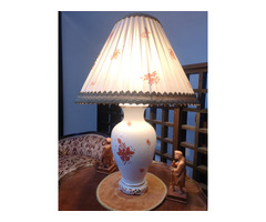 Herendi Apponyi Orange porcelán nagy lámpa (3db)