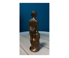 Antik női akt bronz szobor