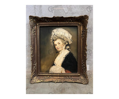Barokk nemesi asszony portré