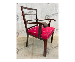 Art-deco karfás szék