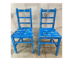 Kék konyhai szék 2db