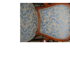 Két darab bécsi barokk fotel,párban.