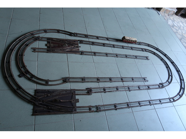 100 éves modell vasút