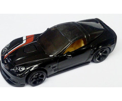Matchbox Chevrolet Corvette ZR1, 2008 fekete eredeti Mattel termék újszerű állapotban.