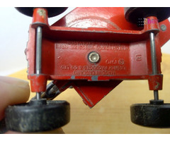 Lesney Matchbox Kingsize K-1 Hydraulic Excavator 1970, piros-ezüst eredeti jó állapotban.